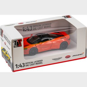 Mclaren 750s 1:43 Die-cast, Orange - Tec-toy