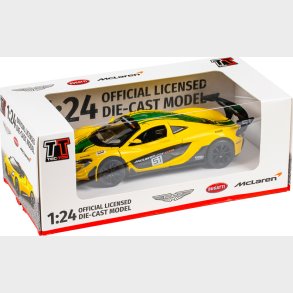 Mclaren P1 Gtr 1:24 Die-cast, Yellow - Tec-toy