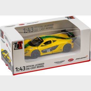 Mclaren P1 Gtr 1:43 Die-cast, Yellow - Tec-toy