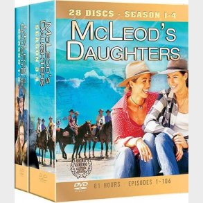 Mcleods Dtre - Sson 1-4 - DVD - Tv-serie
