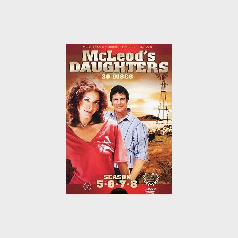 Mcleods Dtre - Sson 5-8 - DVD - Tv-serie