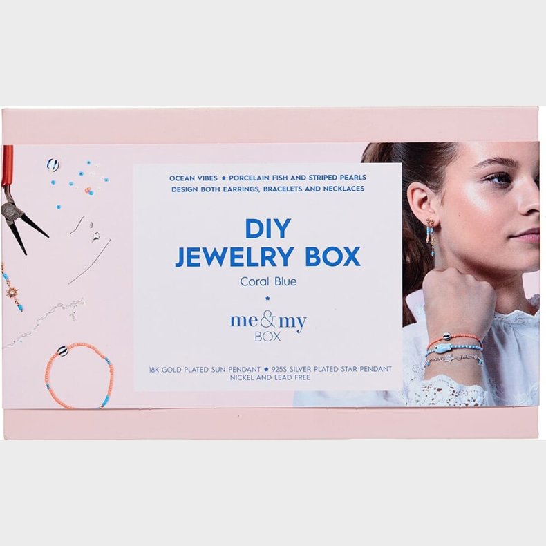 Me & My Box - Diy Smykker - Coral Blue