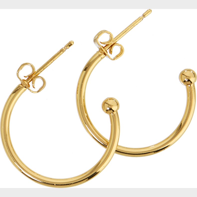 Me & My Box - Hoops reringe - Guldbelagt 18 Karat