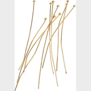 Me & My Box - Perlestave 10 Stk - Guldbelagt 18 Karat