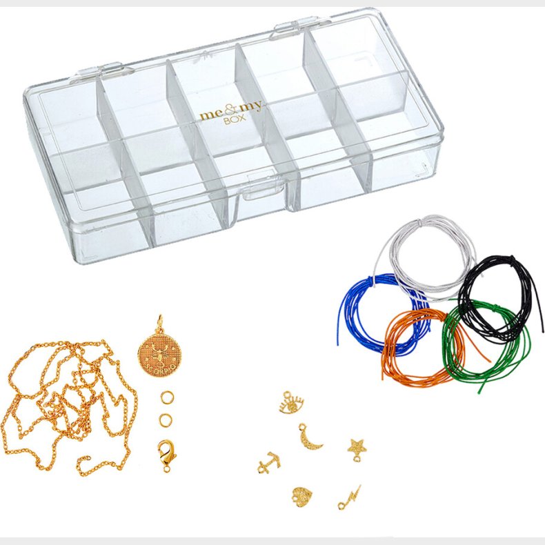 Me & My Box - Smykke Kit - Stjernetegn - Skorpionen - Guldbelagt 18 Karat