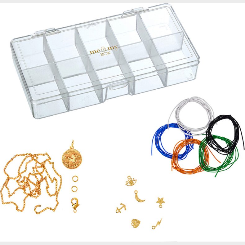 Me & My Box - Smykke Kit - Stjernetegn - Skytten - Guldbelagt 18 Karat