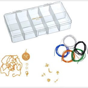 Me & My Box - Smykke Kit - Stjernetegn - Tvillingen - Guldbelagt 18 Karat