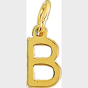 Me & My Box - Vedhng - Bogstav - B - Guldbelagt 18 Karat
