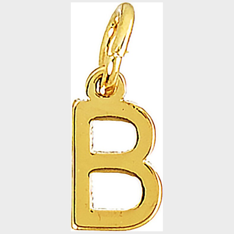 Me & My Box - Vedhng - Bogstav - B - Guldbelagt 18 Karat