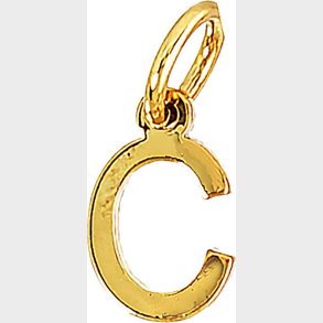 Me & My Box - Vedhng - Bogstav - C - Guldbelagt 18 Karat