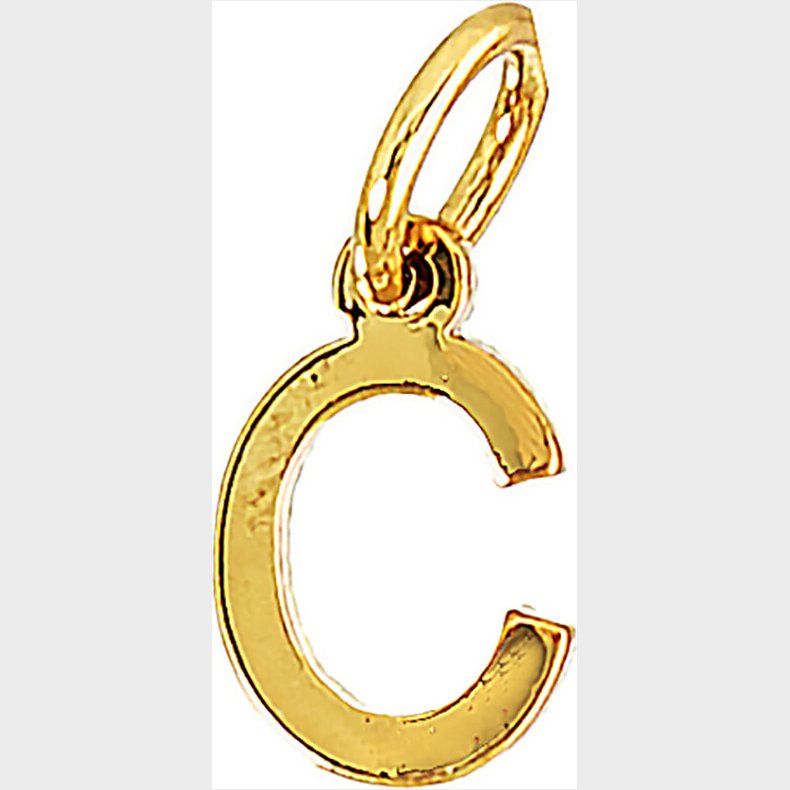 Me & My Box - Vedhng - Bogstav - C - Guldbelagt 18 Karat