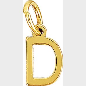 Me & My Box - Vedhng - Bogstav - D - Guldbelagt 18 Karat