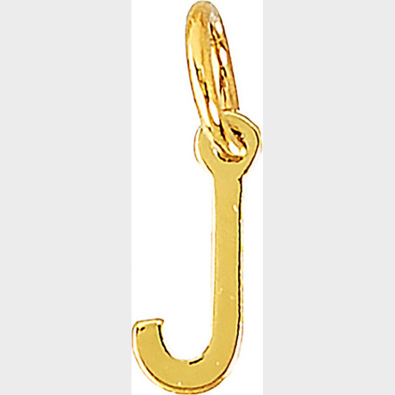 Me & My Box - Vedhng - Bogstav - J - Guldbelagt 18 Karat