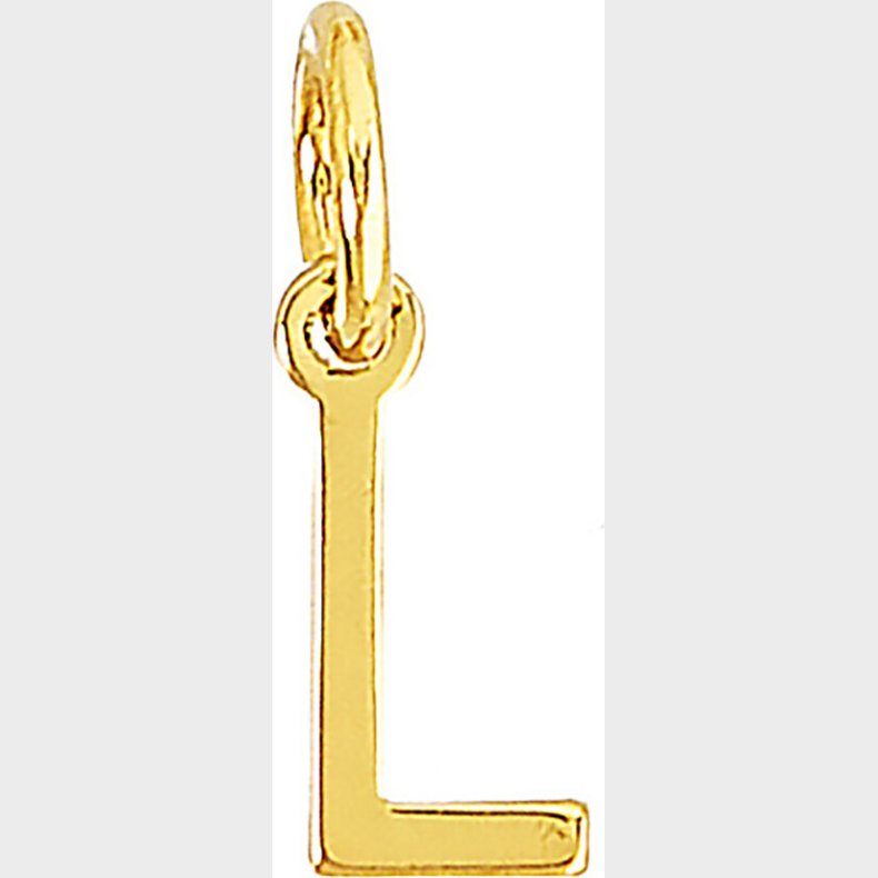 Me & My Box - Vedhng - Bogstav - L - Guldbelagt 18 Karat