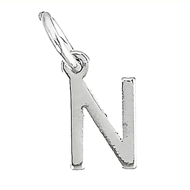 Me & My Box - Vedhng - Bogstav - N - Slvbelagt 925 Sterling