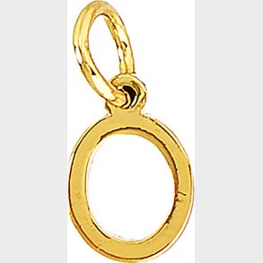 Me & My Box - Vedhng - Bogstav - O - Guldbelagt 18 Karat