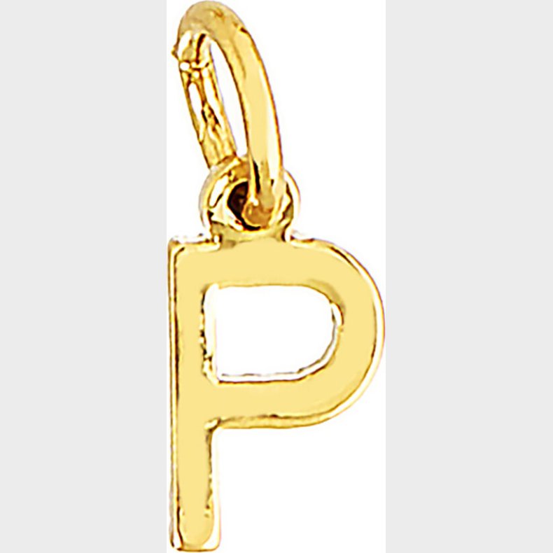 Me & My Box - Vedhng - Bogstav - P - Guldbelagt 18 Karat