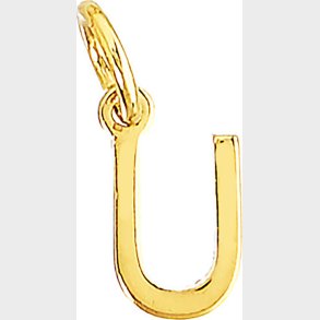 Me & My Box - Vedhng - Bogstav - U - Guldbelagt 18 Karat