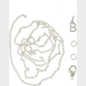 Me & My Box - Vedhng Diy St - Bogstav - B - Slvbelagt 925 Sterling