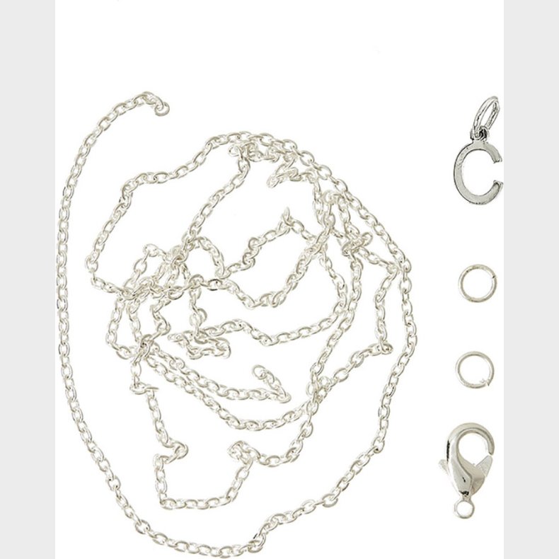 Me & My Box - Vedhng Diy St - Bogstav - C - Slvbelagt 925 Sterling