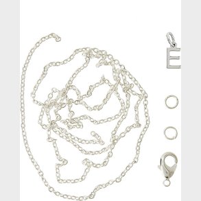 Me & My Box - Vedhng Diy St - Bogstav - E - Slvbelagt 925 Sterling