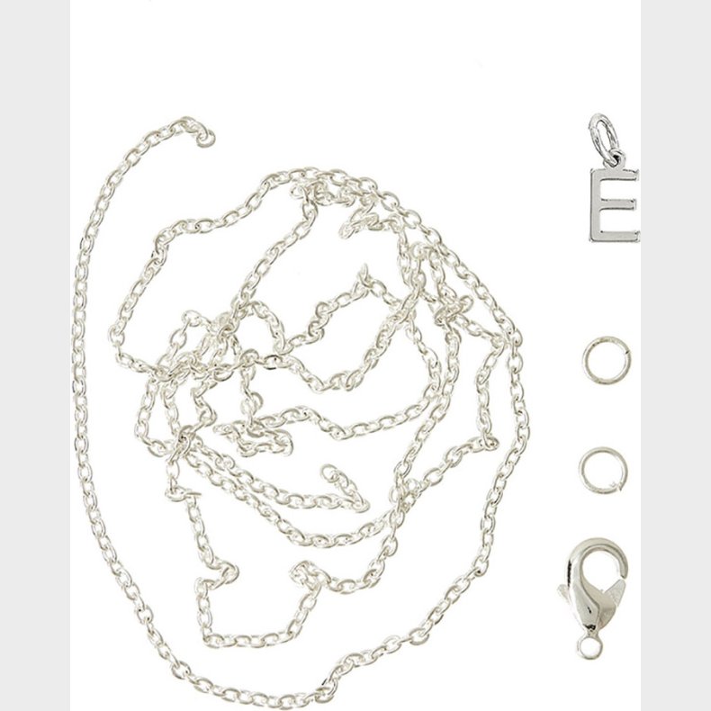 Me & My Box - Vedhng Diy St - Bogstav - E - Slvbelagt 925 Sterling