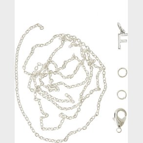 Me & My Box - Vedhng Diy St - Bogstav - F - Slvbelagt 925 Sterling