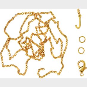 Me & My Box - Vedhng Diy St - Bogstav - J - Guldbelagt 18 Karat