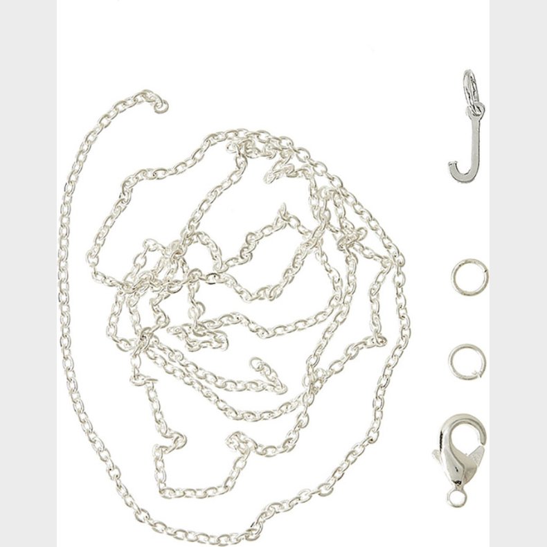 Me & My Box - Vedhng Diy St - Bogstav - J - Slvbelagt 925 Sterling