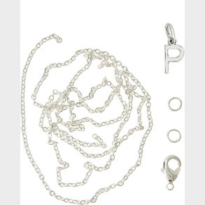 Me & My Box - Vedhng Diy St - Bogstav - P - Slvbelagt 925 Sterling