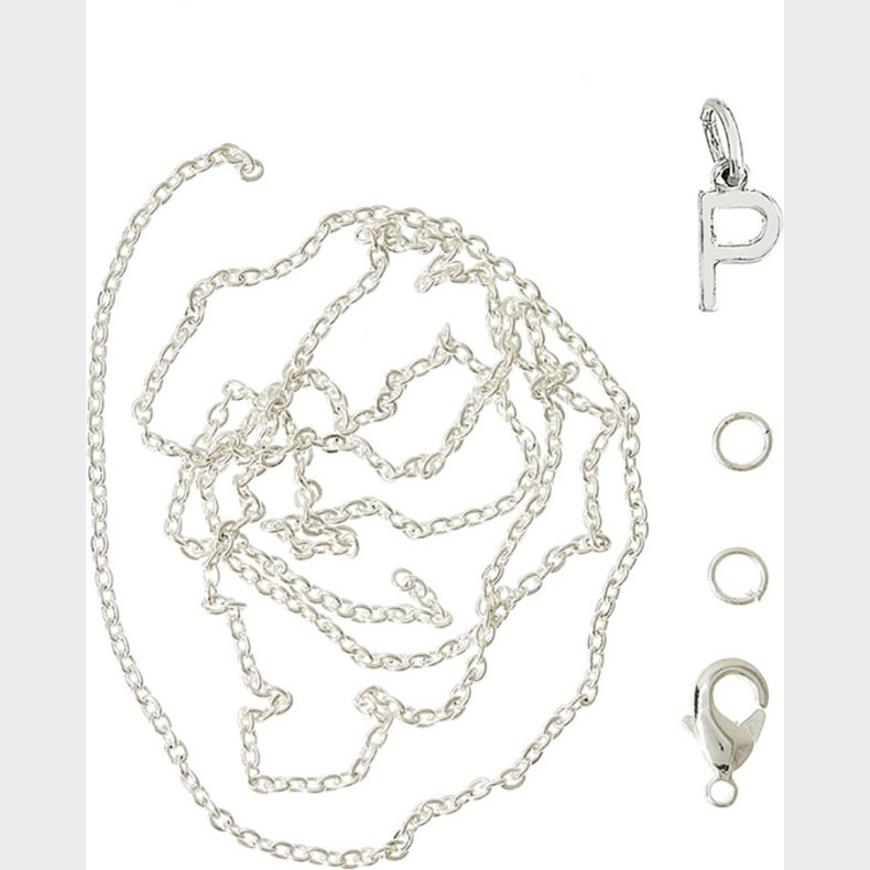 Me & My Box - Vedhng Diy St - Bogstav - P - Slvbelagt 925 Sterling