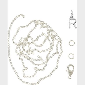 Me & My Box - Vedhng Diy St - Bogstav - R - Slvbelagt 925 Sterling