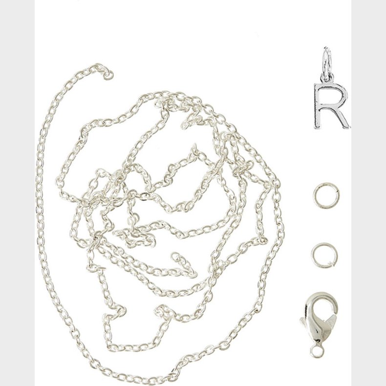 Me & My Box - Vedhng Diy St - Bogstav - R - Slvbelagt 925 Sterling