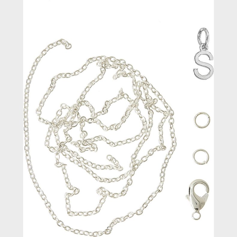 Me & My Box - Vedhng Diy St - Bogstav - S - Slvbelagt 925 Sterling