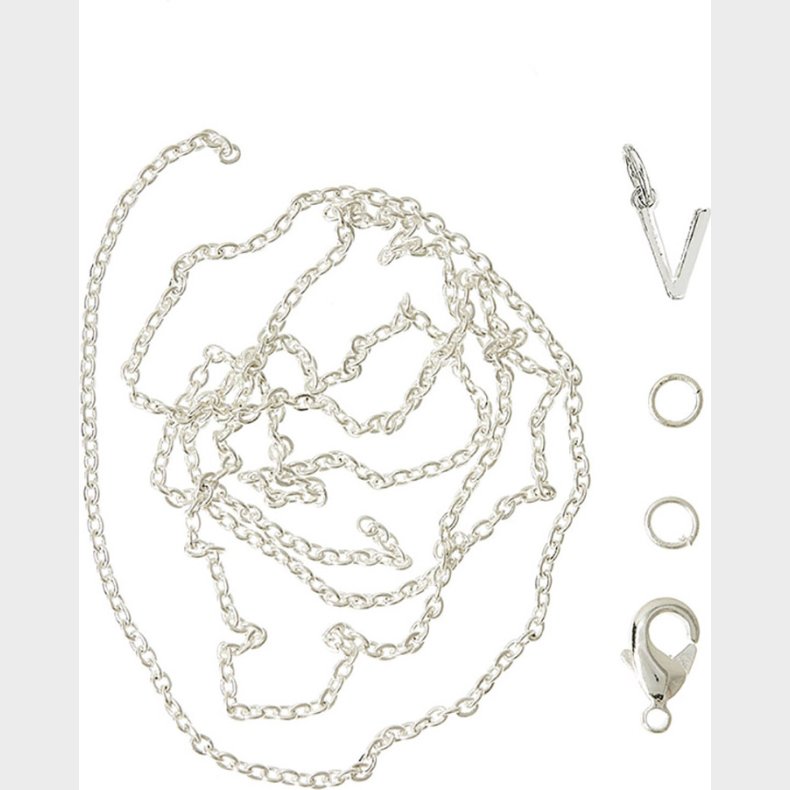 Me & My Box - Vedhng Diy St - Bogstav - V - Slvbelagt 925 Sterling