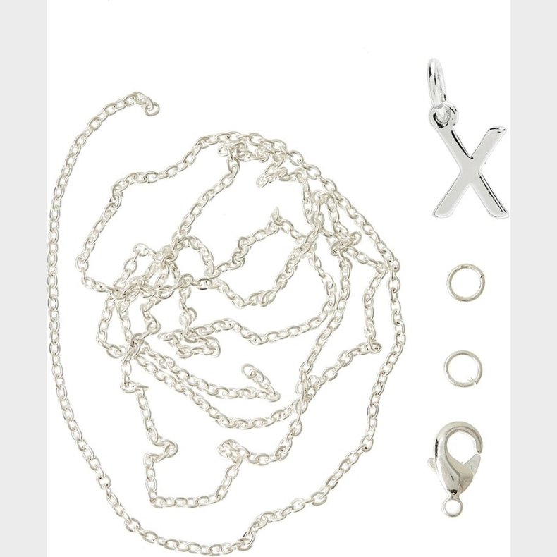 Me & My Box - Vedhng Diy St - Bogstav X - Slvbelagt 925 Sterling