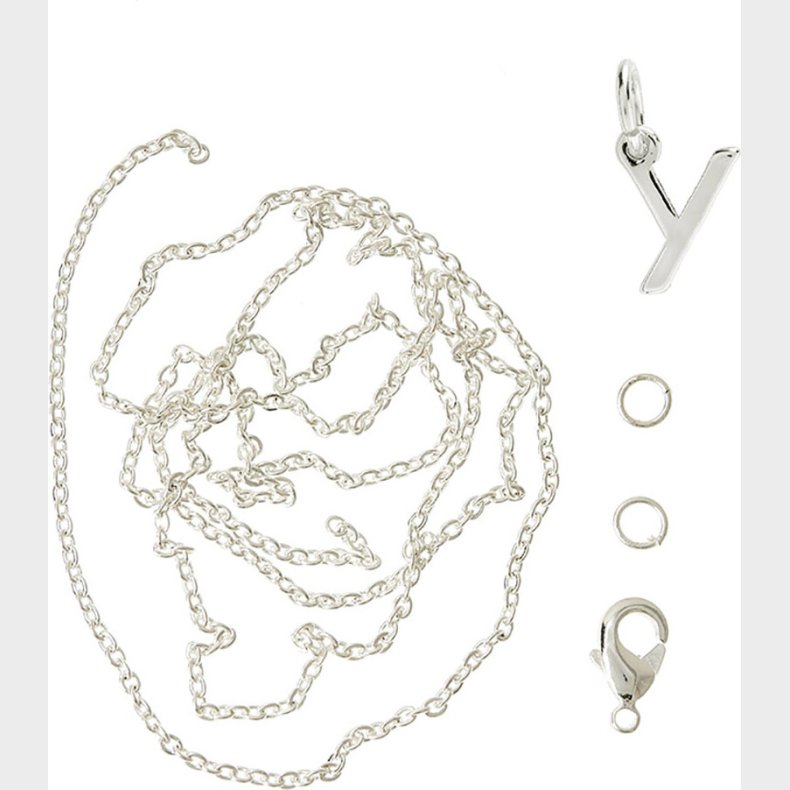 Me & My Box - Vedhng Diy St - Bogstav - Y - Slvbelagt 925 Sterling