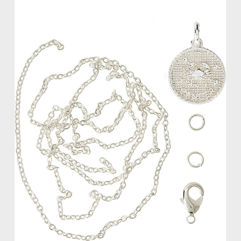 Me & My Box - Vedhng Diy St - Stjernetegn - Krebsen - Slvbelagt 925 Sterling