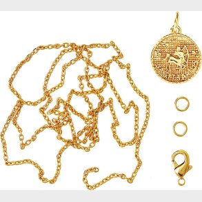 Me & My Box - Vedhng Diy St - Stjernetegn - Skytten - Guldbelagt 18 Karat