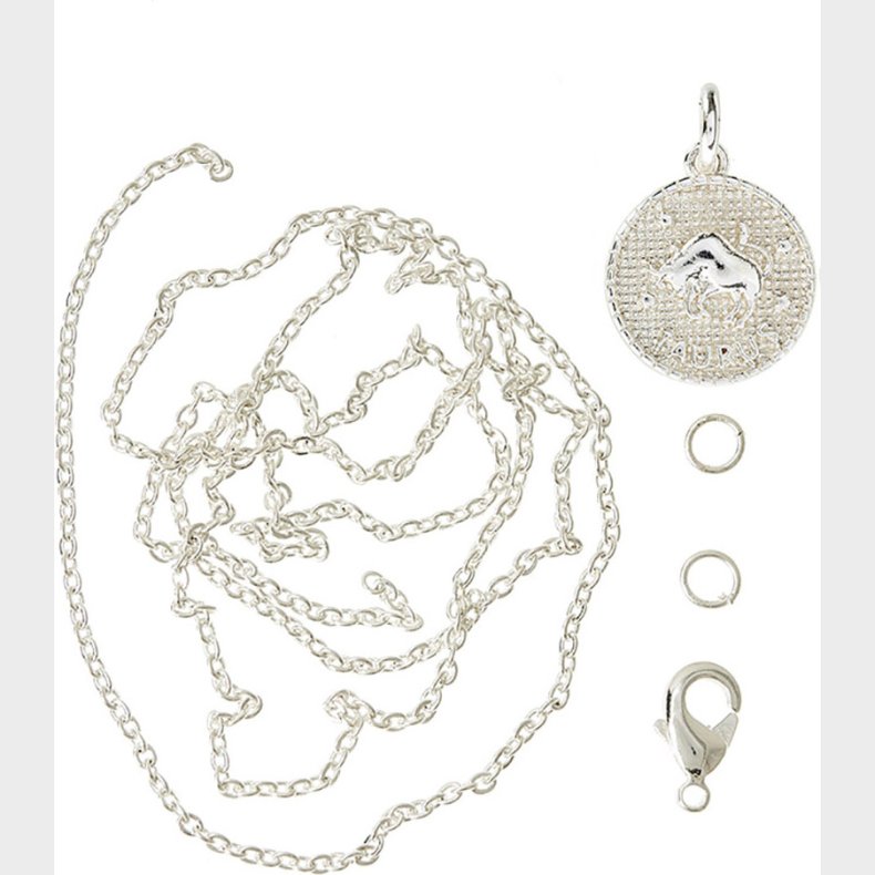 Me & My Box - Vedhng Diy St - Stjernetegn - Tyren - Slvbelagt 925 Sterling