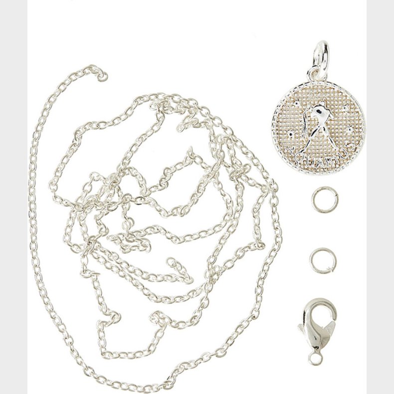 Me & My Box - Vedhng Diy St - Stjernetegn - Vandmanden - Slvbelagt 925 Sterling