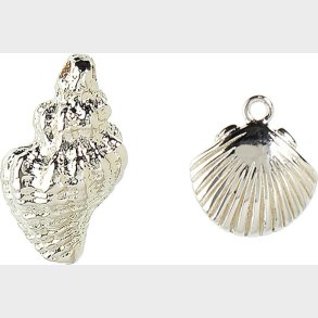 Me & My Box - Vedhng - Konkylie Musling - Slvbelagt 925 Sterling