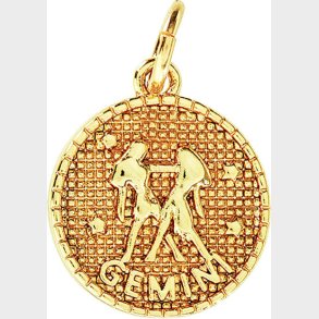 Me & My Box - Vedhng - Stjernetegn - Tvillingen - Guldbelagt 18 Karat