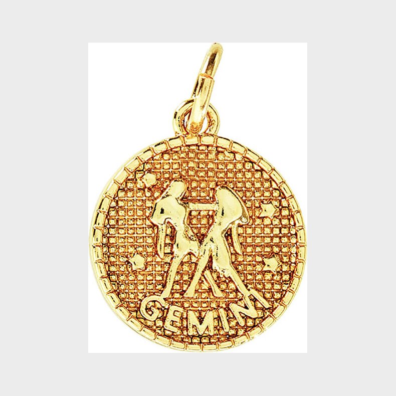 Me & My Box - Vedhng - Stjernetegn - Tvillingen - Guldbelagt 18 Karat