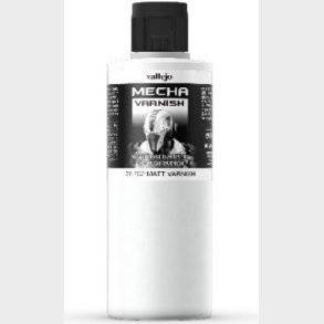Vallejo - Mecha Matt Varnish 200 Ml - Mat Lak