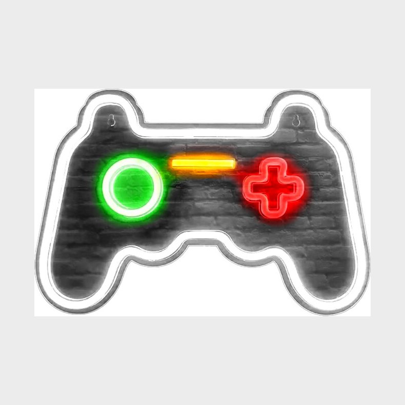 Mecharite - Controller Led Neon Skilt - White