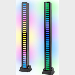 Mecharite - Rgb Led Levels Lampe Stander 2 Pakke