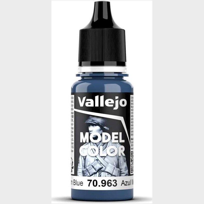 Vallejo - Model Color - Medium Blue Mat - 17-18 Ml - 70963