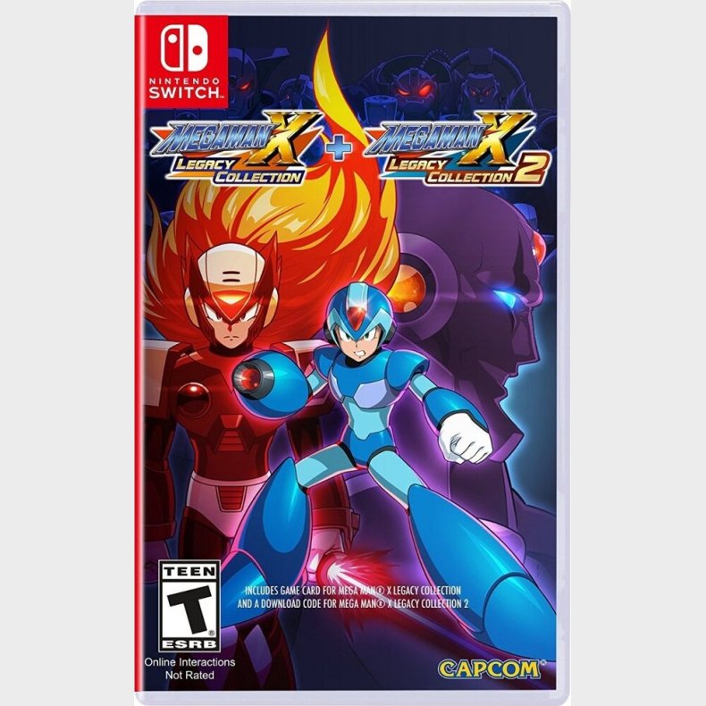 Mega Man X Legacy Collection 1 + 2 Nintendo Switch Game - Nintendo Switch
