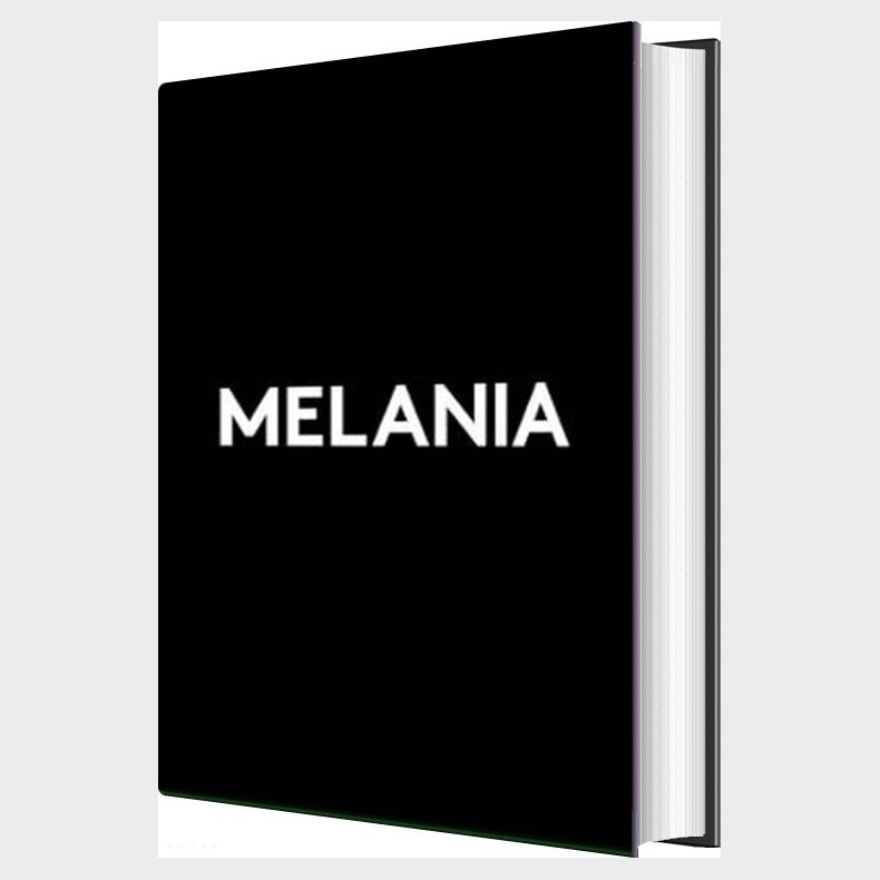 Melania - Melania Trump - English Book
